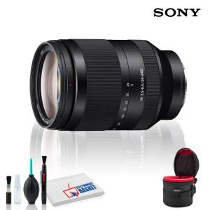 SONY SEL FE 24-240 f/3.5-6.3 OSS Lens (Intl Model) with Cleaning Kit and Padded Lens Case Affordable Online