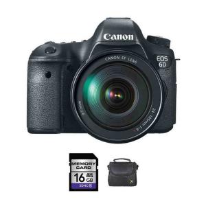 Canon EOS 6D Digital Camera w/24-105mm Lens   16GB & Case Bundle Clearance With Credit Card