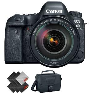 Canon EOS 6D Mark II DSLR Camera with 24-105mm f/4L II Lens   1 Year Warranty Discount Codes Really Cheap