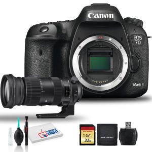 Canon EOS 7D Mark II DSLR Camera with Sigma 60-600mm f/4.5-6.3 DG OS HSM Sports Lens, and More (Intl Model) Stockist Online