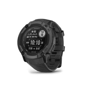 Garmin Instinct 2X Solar, Rugged GPS Smartwatch, (Graphite) Clearance 2025