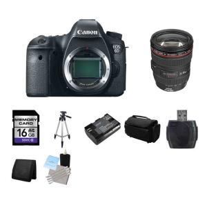 Canon EOS 6D SLR Camera w/24-105mm Lens 16GB Bundle Discount Pices