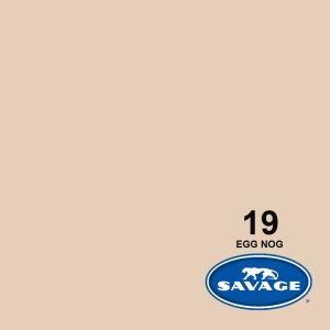 Savage 53-Inch x 12-Yards Widetone Seamless Background Paper, Egg Nog Sale Original