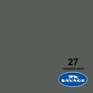 Savage 53-Inch x 12-Yards Widetone Seamless Background Paper, Thunder Gray Cheap With Credit Card
