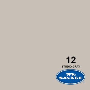 Savage 53-Inch x 12-Yards Widetone Seamless Background Paper, Studio Gray New Styles Cheap Pice