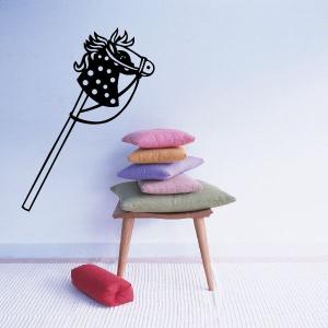Stick Horse Wall Decal - Vinyl Decal - Car Decal - MC12 Pictures Online
