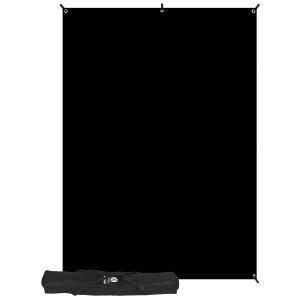 Westcott X-Drop 5'x7' Rich Black Backdrop Kit 578K Good Selling Online