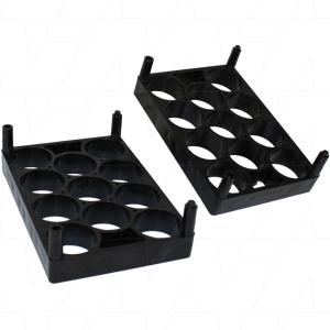 Battery Holder for 11 x 26650 Cells Offset Very Cheap