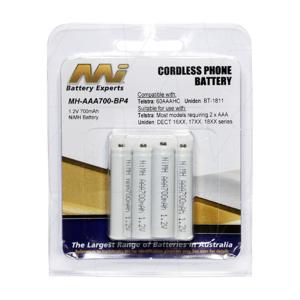 MH-AAA700-BP4 AAA Size Cordless Telephone Battery with Extended Nipple Buy Cheap Latest