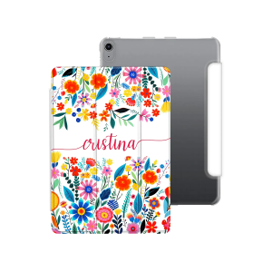 Happy Flowers - Custom iPad case Cheap Sale Ebay