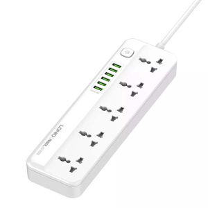 LDNIO SC5614 Power Strip 5 AC Outlets and 6 USB Charging Ports (EU 2 Pin) LDN1012 Free Shipping Fashionable