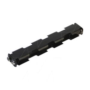 Battery Holder 3x2 columns of AA batteries. Snap fastener termination Popular Cheap Online