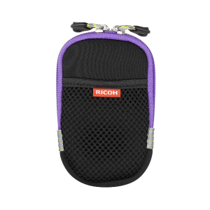Pentax O-CC135 Digital Camera Case for Select WG-Series Cameras - Black/Violet Sale Best Sale