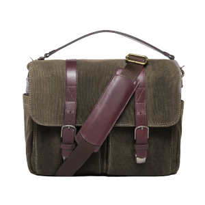 ONA Brixton Messenger Bag, Waxed Canvas - Olive Low Cost Cheap Online