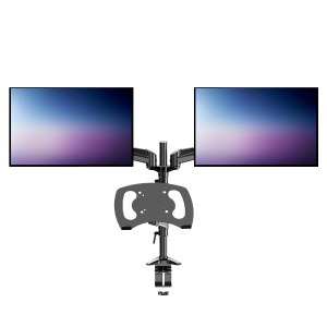 TS4 Dual Monitor & Laptop Mount  For 32" Monitors and 17" Laptops 2025 New Cheap Pice