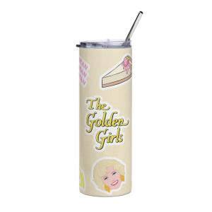 The Golden Girls Sticker Icons Skinny Tumbler In China Sale Online