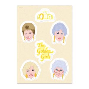The Golden Girls Icons Sticker Sheet Best Place To Buy Online