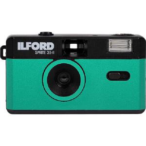Ilford Sprite 35-II Film Camera - Black & Teal Cheap Sale Popular