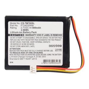 Stryka Battery to suit TOMTOM One XL 3.7V 800mAh Li-ion Free Shipping In China