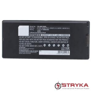 Stryka laptop battery for APPLE A1185 10.8V 5000mAh Li-ion Black High Quality Cheap Pice