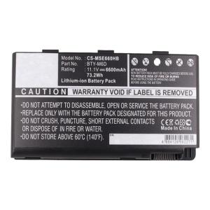 Stryka Battery to suit MSI-Medion BTY-M6D 11.1V 6600mAh Li-ion Sale Official