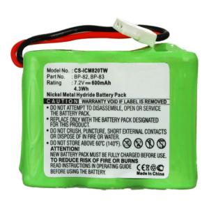 Stryka Battery to suit ICOM BP-82 7.2V 600mAh NiMH Official Site