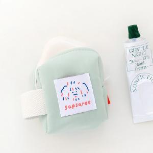 BRUNCH BROTHER COTTON AIRPODS POUCH_MINT Outlet Cheap Quality