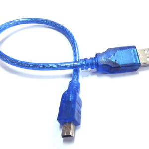 USB kabel 2.0 - USB-A han - Mini-B - 0.3m Outlet For You
