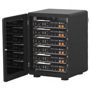 Black IP20 Cabinet Rack for up to 6 x US2000 or 4 x US3000 or UP2500 Series 19" Units Outlet Online