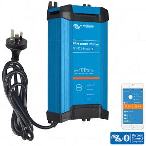 Blue Smart IP22 SLA/LiFePO4 Charger 12V 30A Triple Output Fan Assisted BPC123048012 (AU/NZ Plug) Cheap Sale 100% Authentic