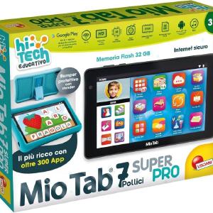 Lisciani-Mio Tab 7 Pollici 2024, Tablet Smart Kid Pro per Bambini 3-8 Anni Visit New Online