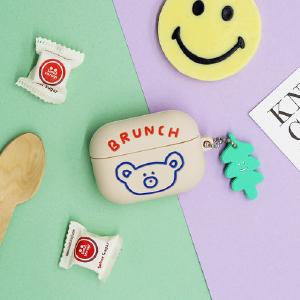 (RESTOCK) BRUNCH BROTHER BASIC AIRPODS PRO SILICON CASE Original Online