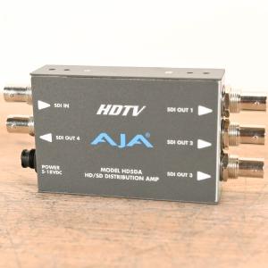 AJA HD5DA 1x4 HD/SD-SDI Distribution Amplifier/Repeater NO POWER SUPPLY Sale For Nice