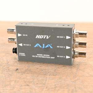 AJA HD5DA 1x4 HD/SD-SDI Distribution Amplifier/Repeater NO POWER SUPPLY Outlet