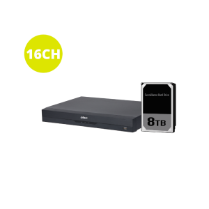 DAHUA 16CH XVR WITH 8TB HDD Free Shipping Purchase
