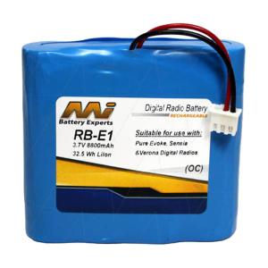 3.7V 8800mAh LiIon Digital Radio Battery suit. for Pure Evoke Online Cheap Pice
