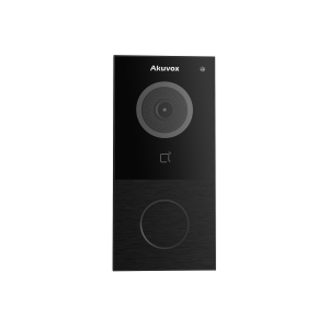 AKUVOX 1 BUTTON WIFI IP VIDEO DOOR PHONE BLACK Discount 2025 New