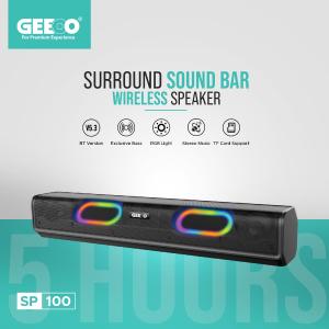 Geeoo Surround Sound Bar Wireless Speaker SP100 GT3006 Clearance Extremely