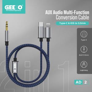 Geeoo 2 in 1 AUX Audio Multi-Function Conversion Cable AD2 GT1021 Really Cheap