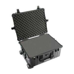 Pelican 1610 Case with Foam - Black Outlet Reliable