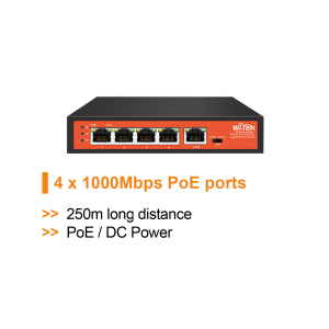 WI-TEK GIGABIT 4 PORTS POE EXTENDER Sale Classic