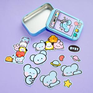 BT21 Minini Tin Case Sticker Set - Koya Buy Cheap Many Kinds Of