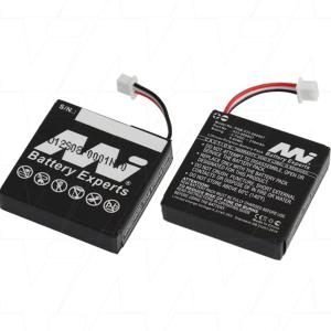 3.7V 230mAh LiPo Port. Audio battery suitable for Logitech H800 Wireless Headset Outlet For You