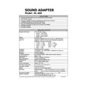 Sound Level Adaptor Buy Cheap Discounts