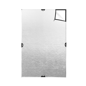 Westcott Scrim Jim Cine Silver/White Bounce Fabric - 4 x 6' Cheap Pice Wholesale