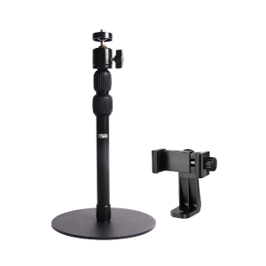 Vidpro ST-18 Height-Adjustable 18" Phone & Camera Desktop Stand Free Shipping Pay With Visa