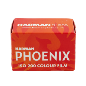 Harman Phoenix 200 Color Negative - 35mm Film, 36 Exposures, Single Roll Cheap Countdown Package