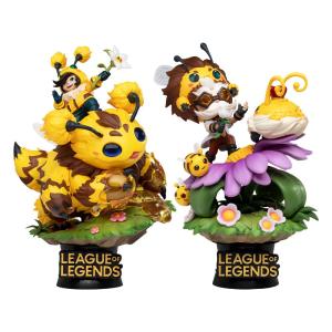 Beast Kingdom League of Legends D-Stage Nunu & Beelump & Heimerstinger Set 100% Original