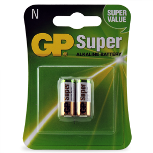 GP 1.5V Alkaline N Size Battery - Card of 2 Free Shipping Original
