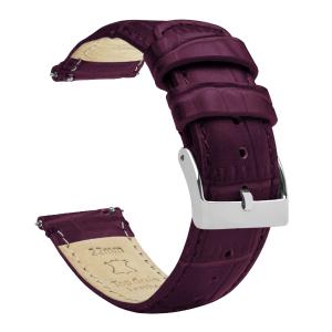 Withings Nokia Activite And Steel Hr Merlot Alligator Grain Leather Watch Band Free Shipping 2025 New